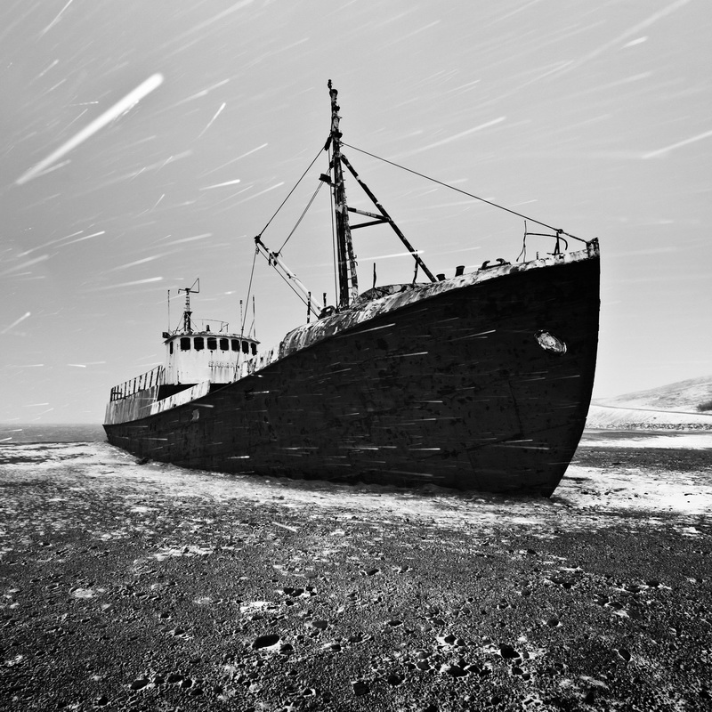 220 In the blizzard 2 by Michel Rajkovic